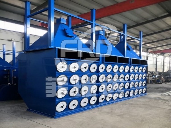 風(fēng)量7200m3/h豎裝式濾筒除塵器